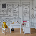 Le Petit Patisserie Mural Wallpaper - room preview 02