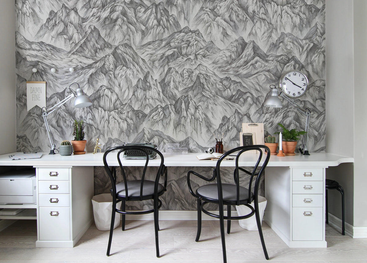 Moon Rock, Surface Mural Wallpaper - room preview 02