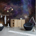 Star Galaxy Mural Wallpaper - room preview 02