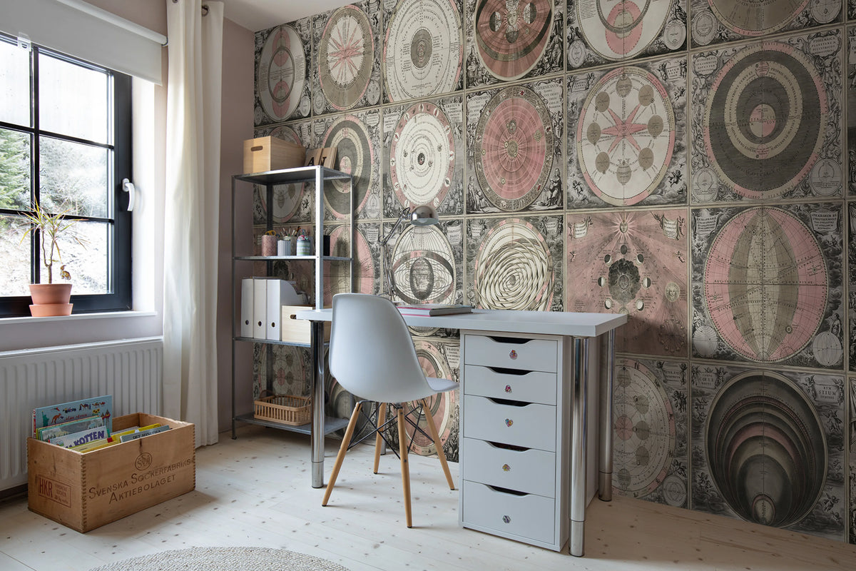 Solar System Mural Wallpaper - room preview 02