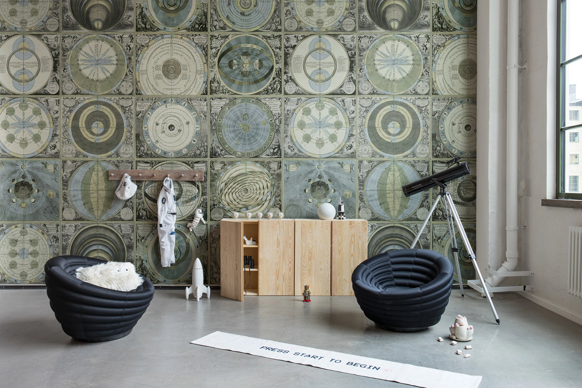 Solar System, Evening Mural Wallpaper - room preview 02