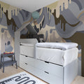 Dripping Rainbow, Beach Mural Wallpaper - room preview 02