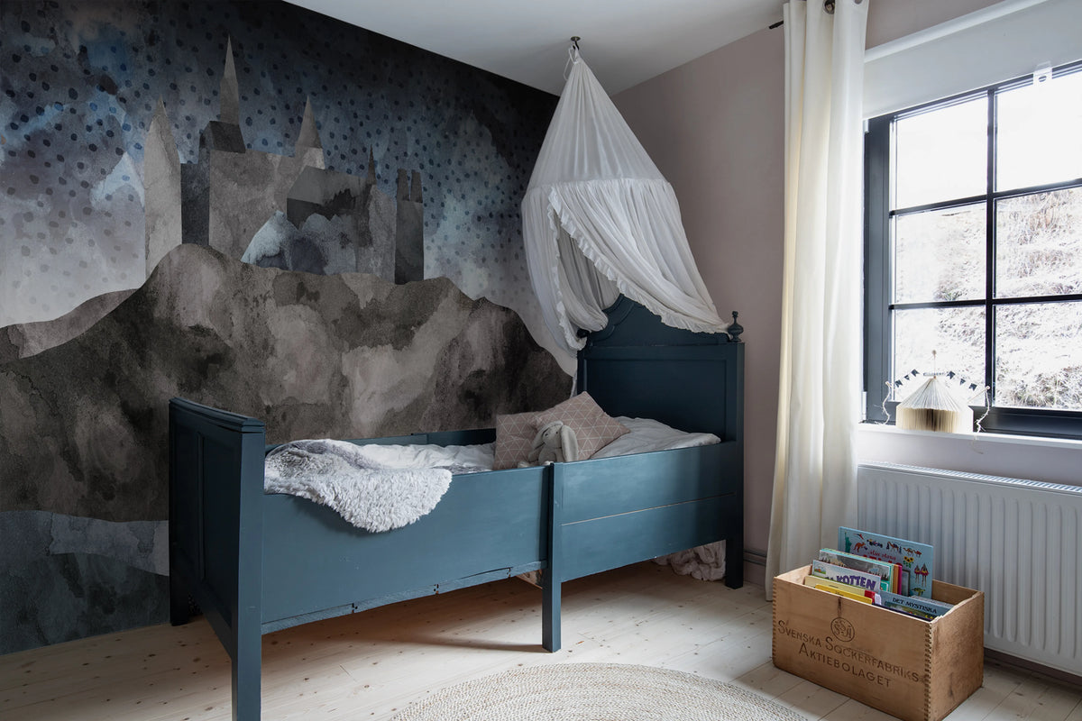 Cliff Castle Mural Wallpaper - room preview 02
