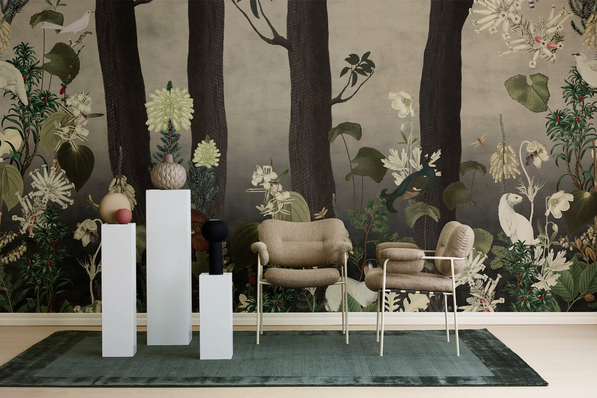 Rabbit Hole Mural Wallpaper - room preview 02