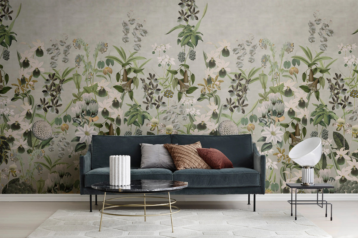 Alices Garden, Dusk Mural Wallpaper - room preview 02