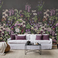 Alices Garden, Midnight Mural Wallpaper - room preview 02