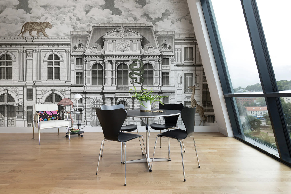 Animal Avenue Mural Wallpaper - room preview 02