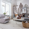Scandinavian Bellewood, Dawn Mural Wallpaper - room preview 02