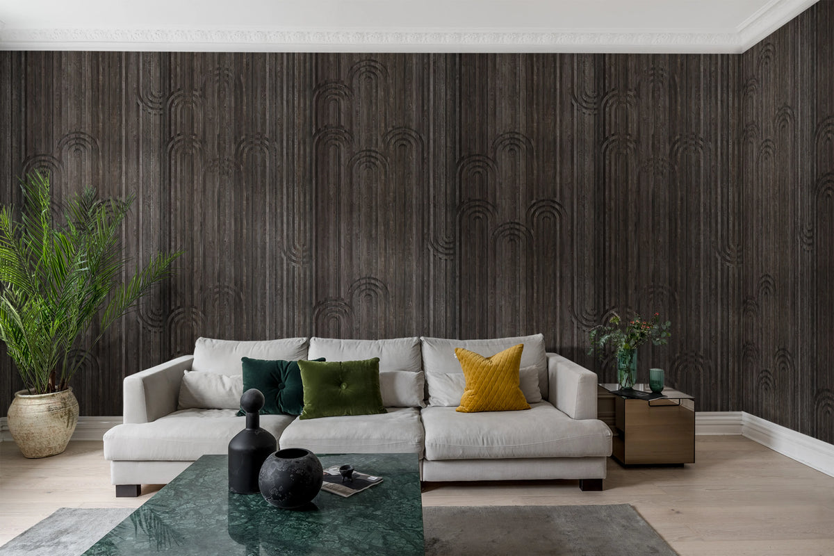 Timber Arch Mural Wallpaper - room preview 02
