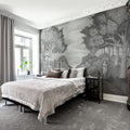 Victorias Garden Mural Wallpaper - room preview 02