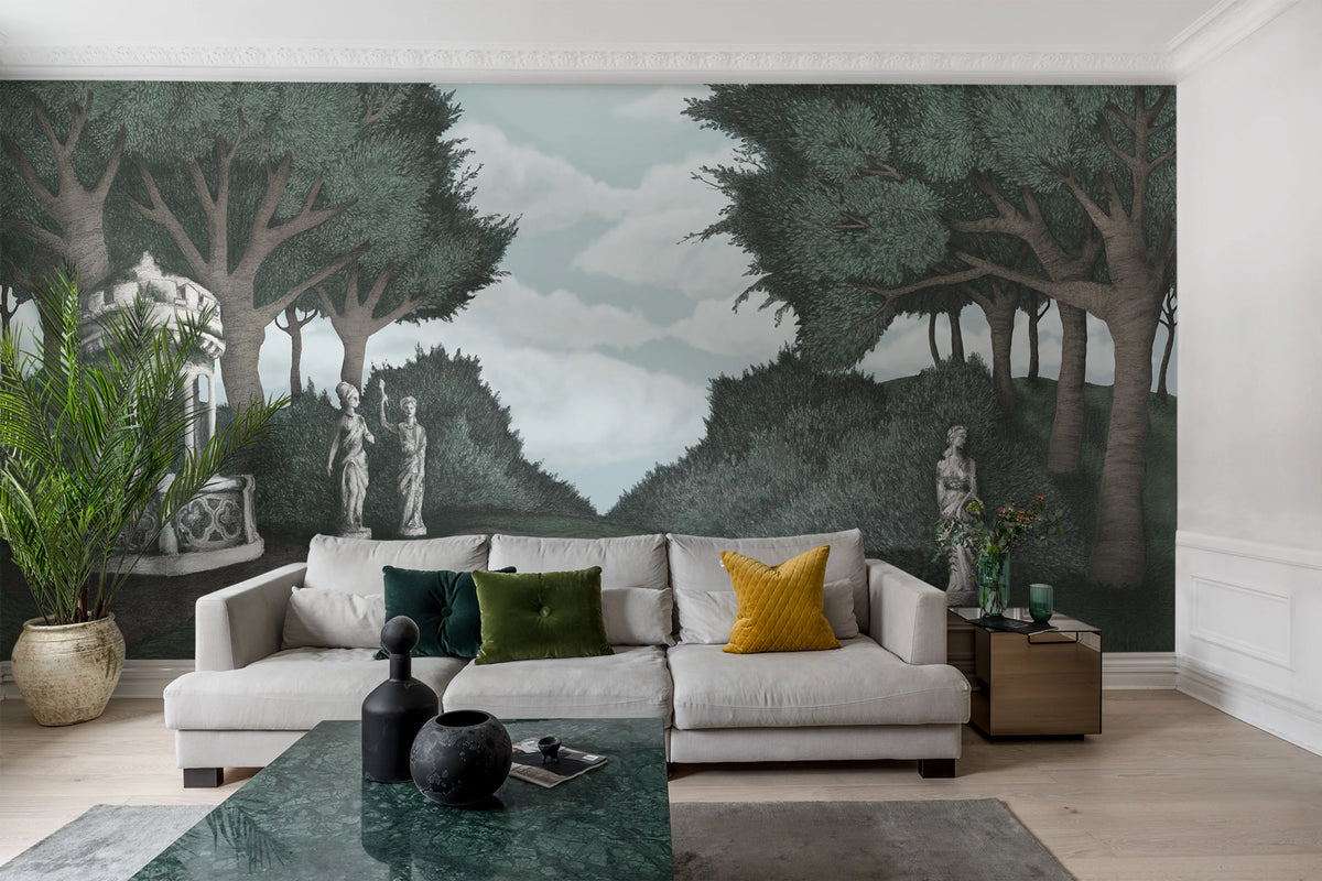 Victorias Garden, Day Mural Wallpaper - room preview 02