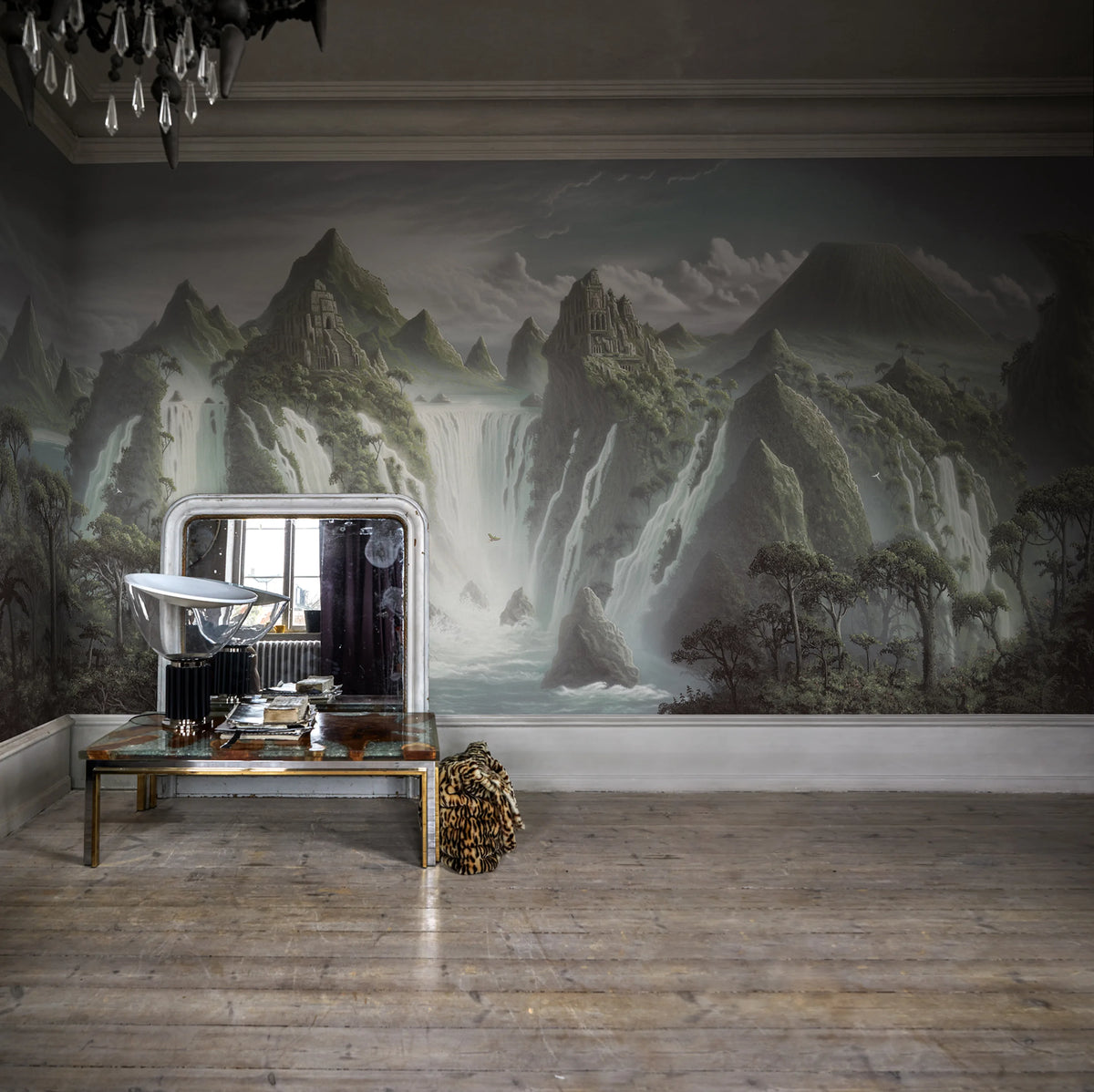Fantasy World, Dusk Mural Wallpaper - room preview 02