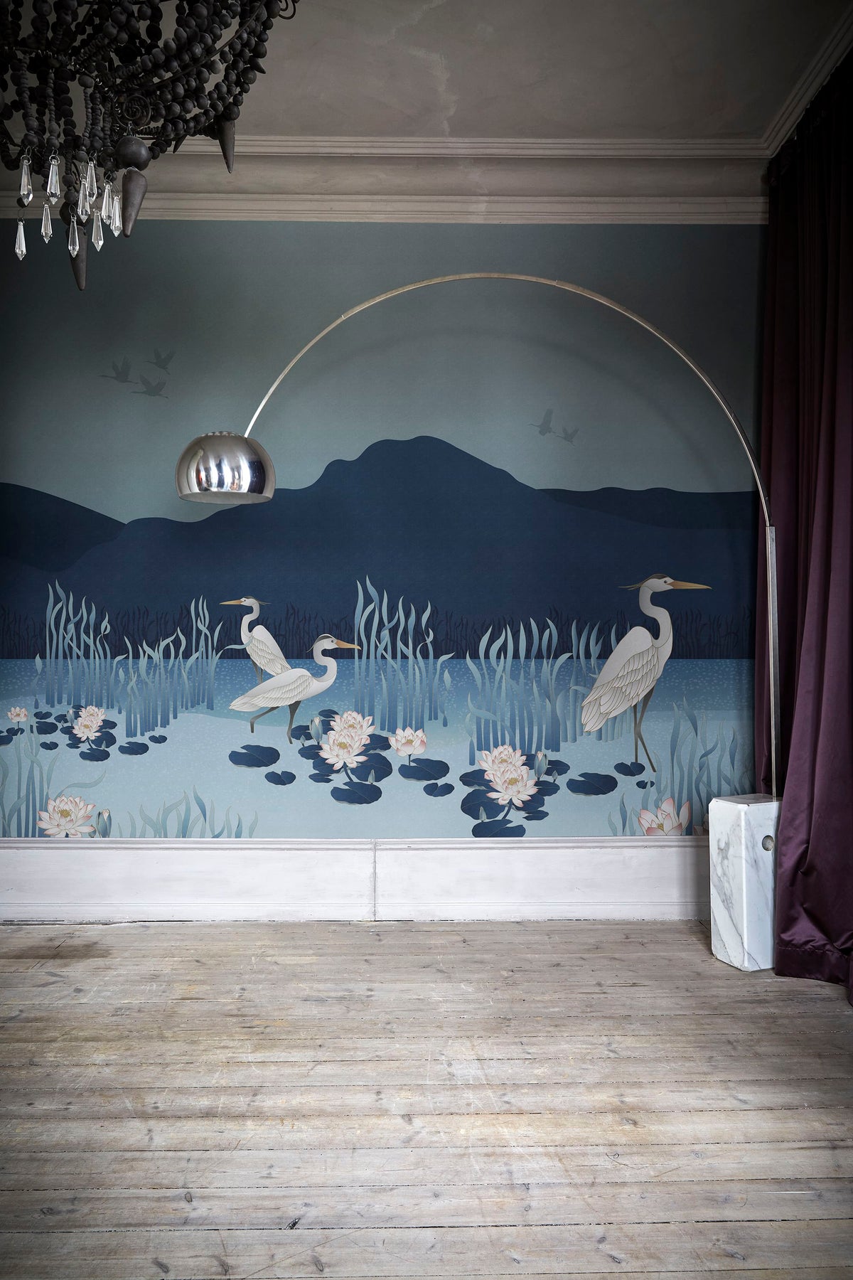 Hokkaido Mural Wallpaper - room preview 02