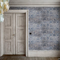 Oriental Tiles Mural Wallpaper - room preview 02