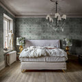 Oriental Tiles, Sage Mural Wallpaper - room preview 02