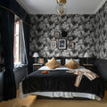Toledo, Graphite Mural Wallpaper - room preview 02