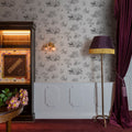 Cork, Graphite Mural Wallpaper - room preview 02