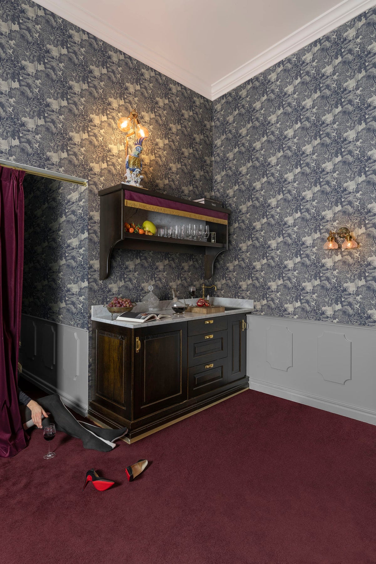Saint Sebastian, Slate Mural Wallpaper - room preview 02