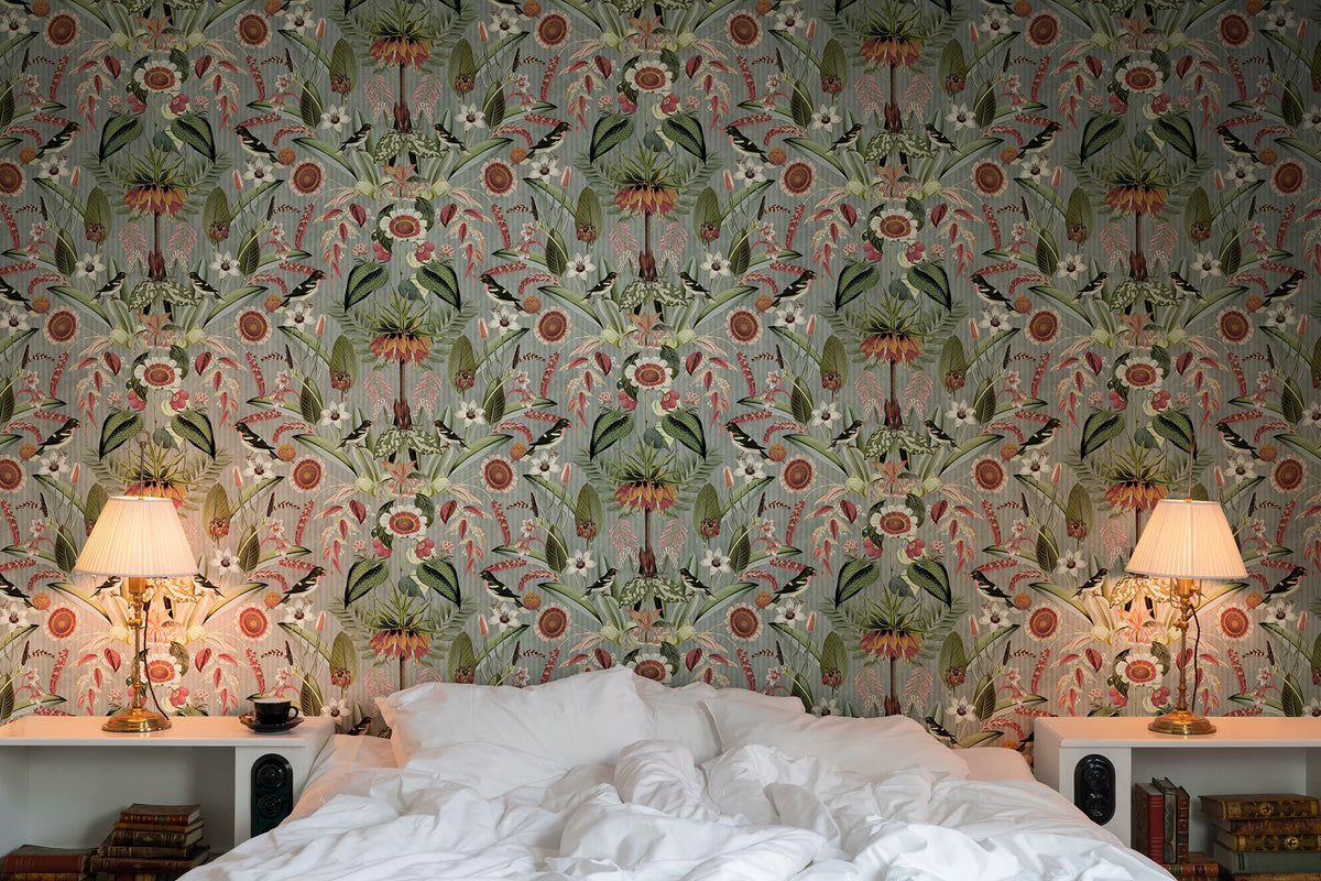 Arlon, Green Mural Wallpaper - room preview 02