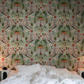 Arlon, Green Mural Wallpaper - room preview 02