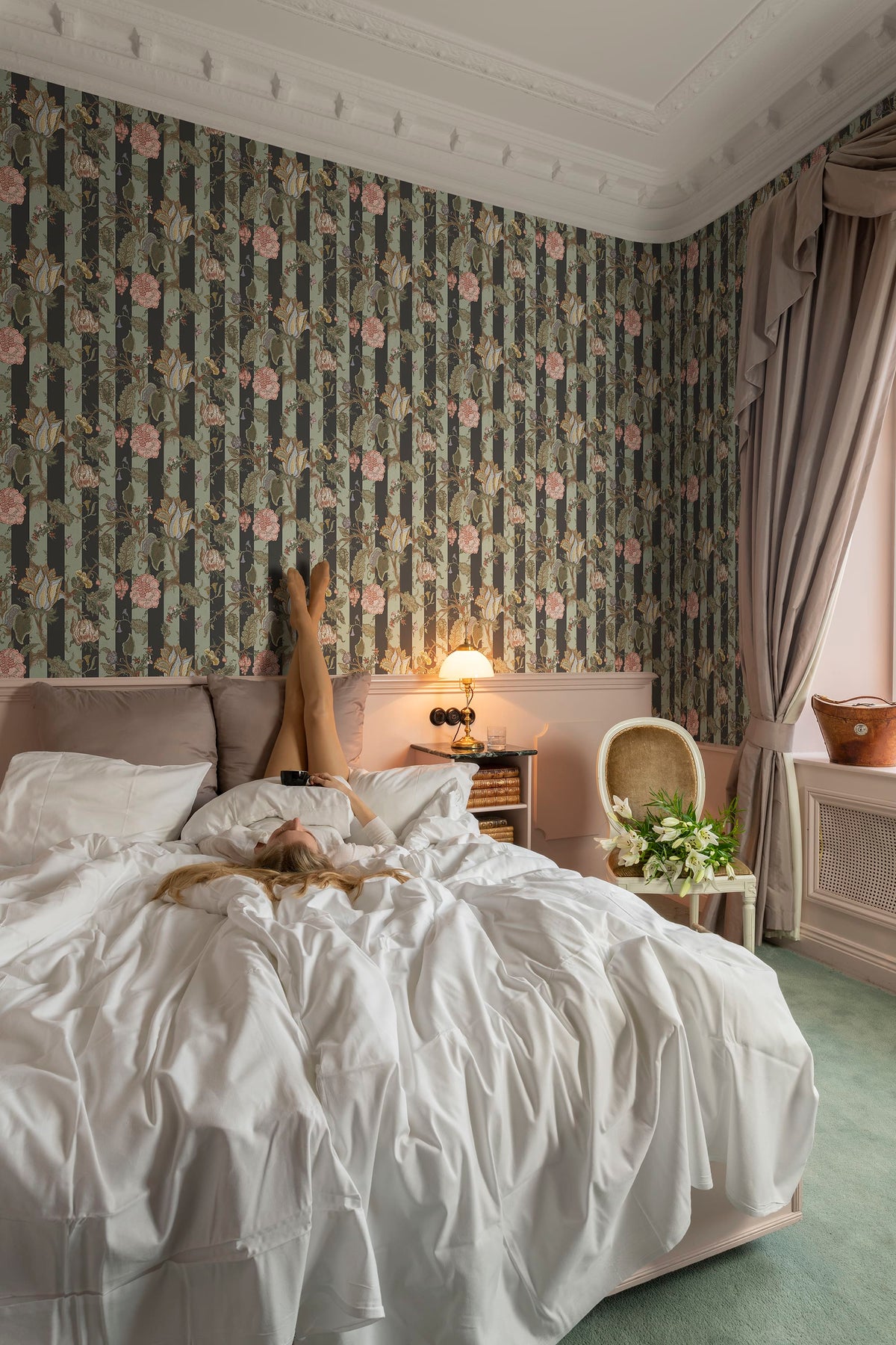 Soho, Fern Mural Wallpaper - room preview 02