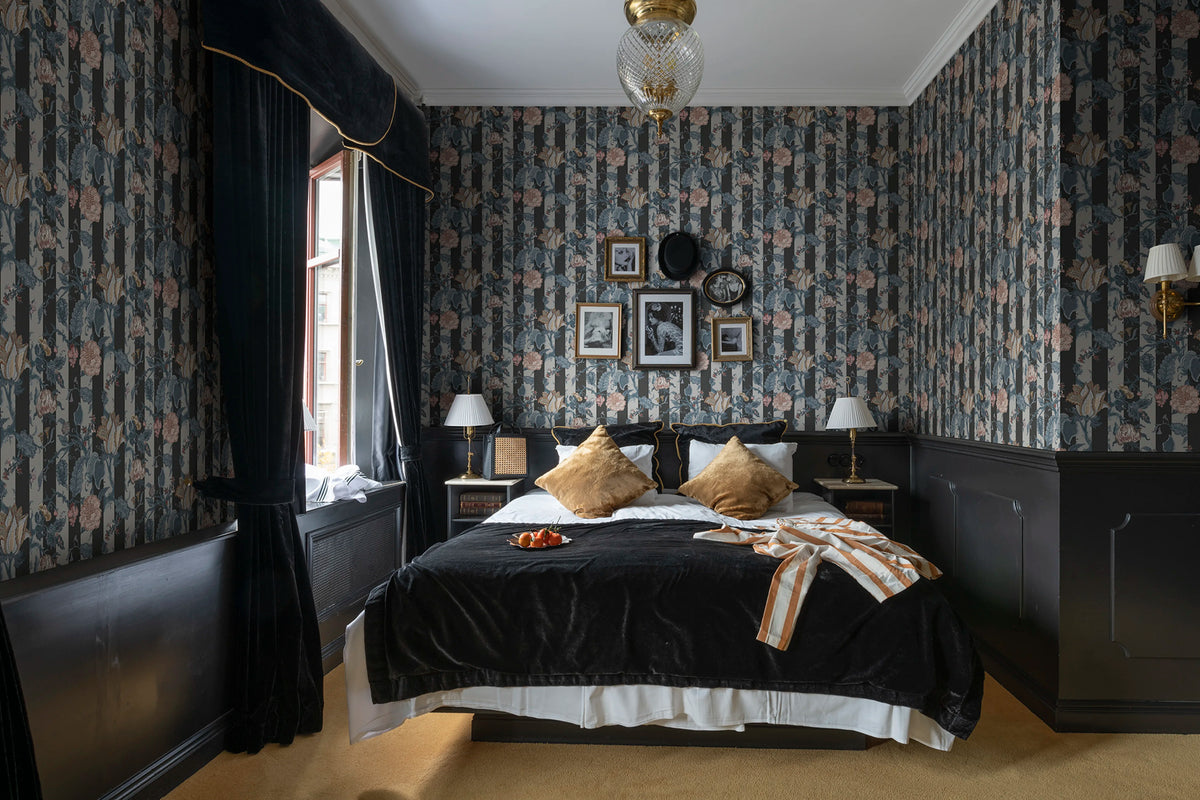 Soho, Slate Mural Wallpaper - room preview 02