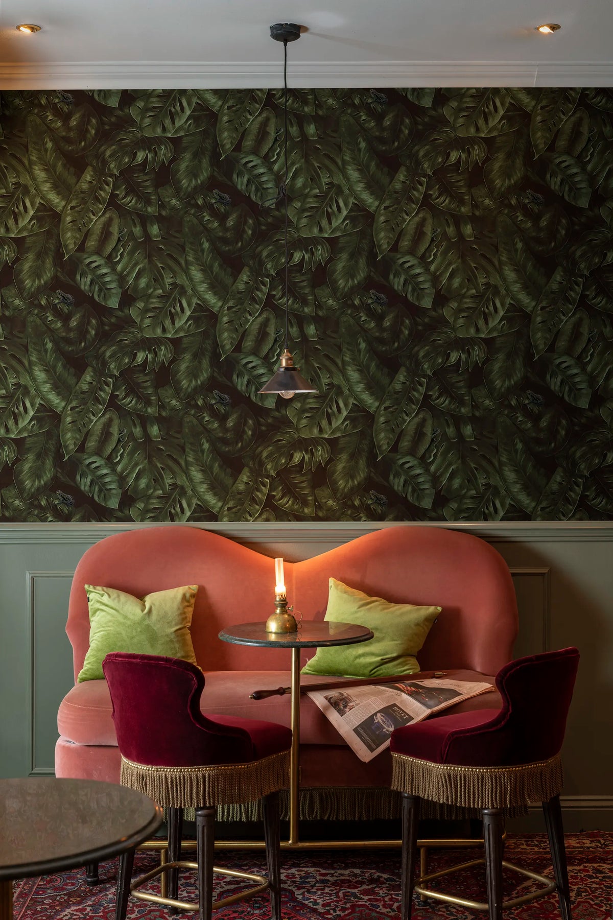 Cameroon, Fern Mural Wallpaper - room preview 02