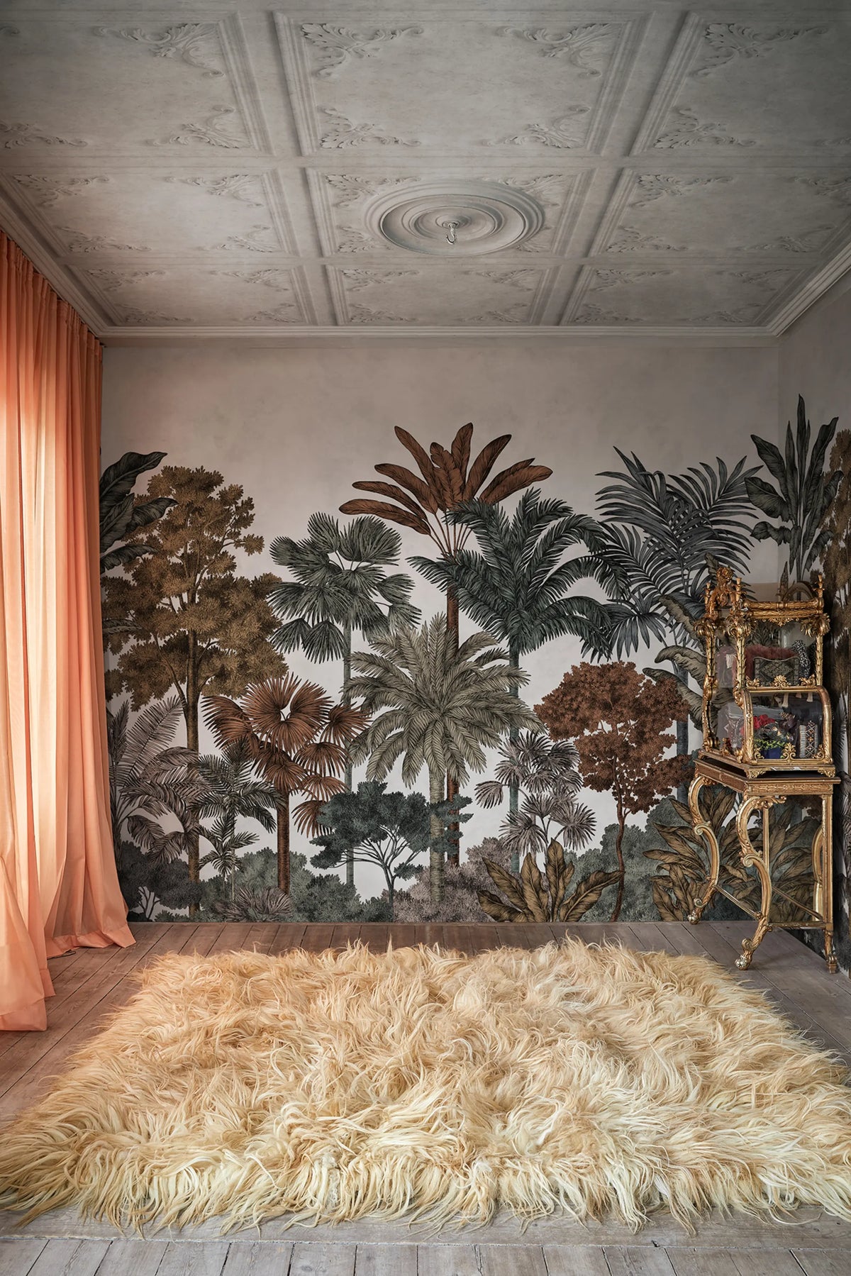 Tropical Bellewood Mural Wallpaper - room preview 02