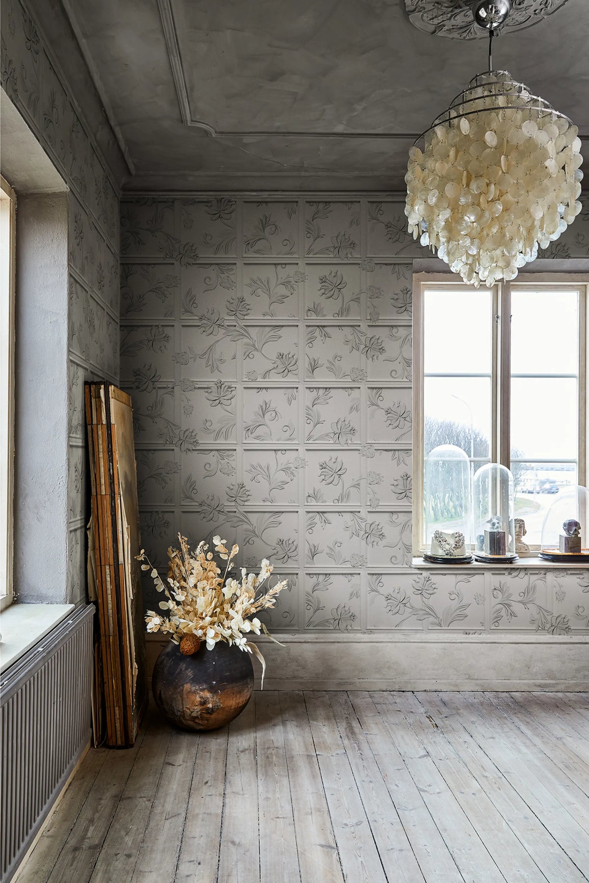 Winchester, Pearl Mural Wallpaper - room preview 02