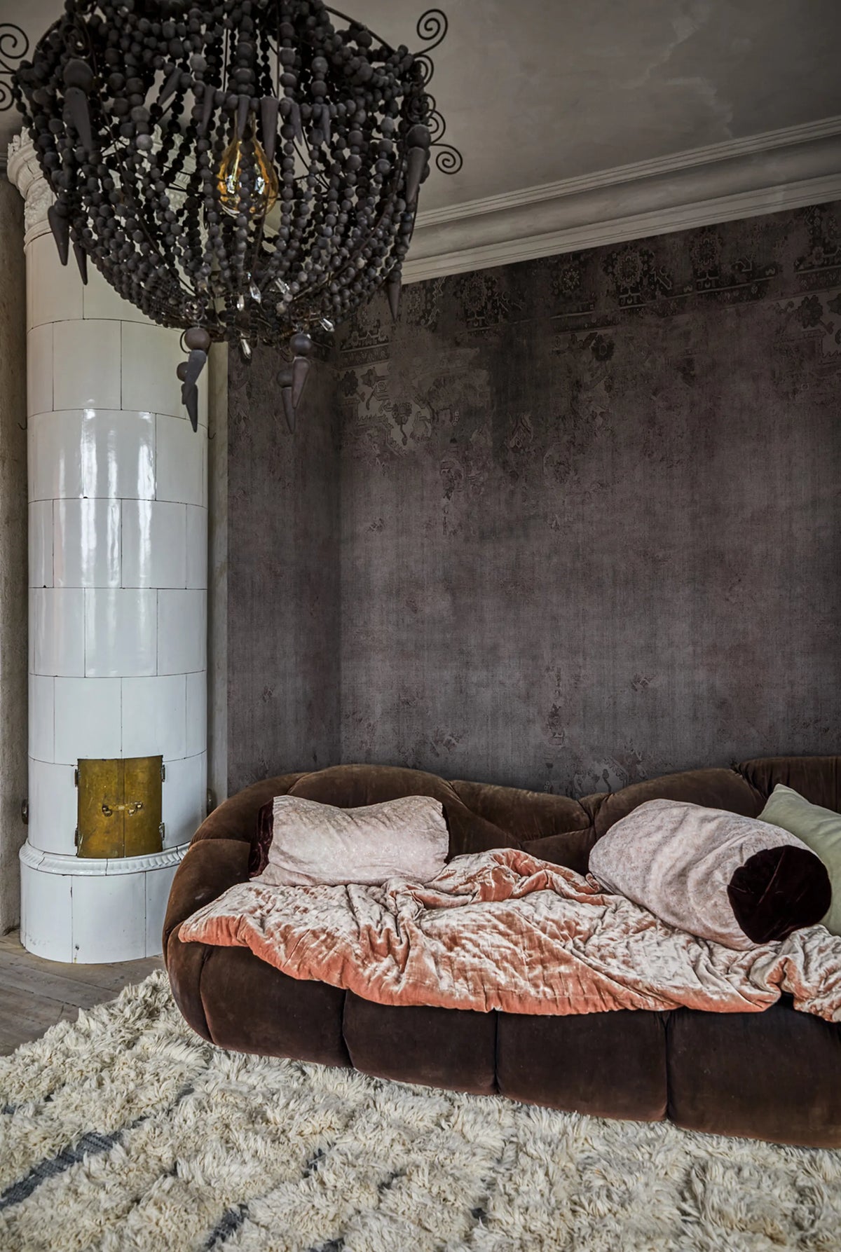 Zanjan, Ash Mural Wallpaper - room preview 02