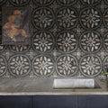 Ravenna, Charcoal Mural Wallpaper - room preview 02