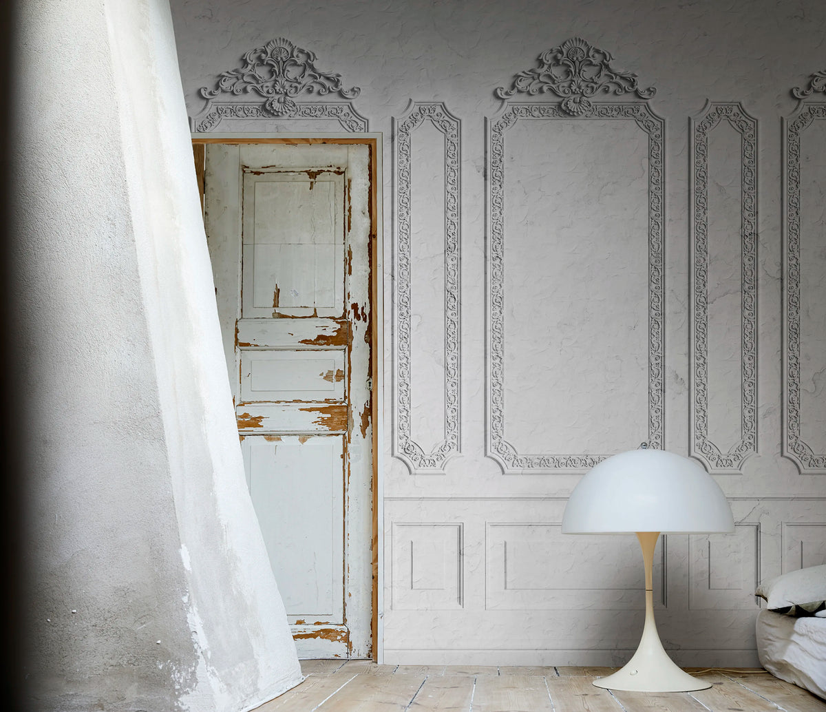 Amboise, Pearl Mural Wallpaper - room preview 02
