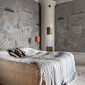 Ayers Rock, Graphite Mural Wallpaper - room preview 02