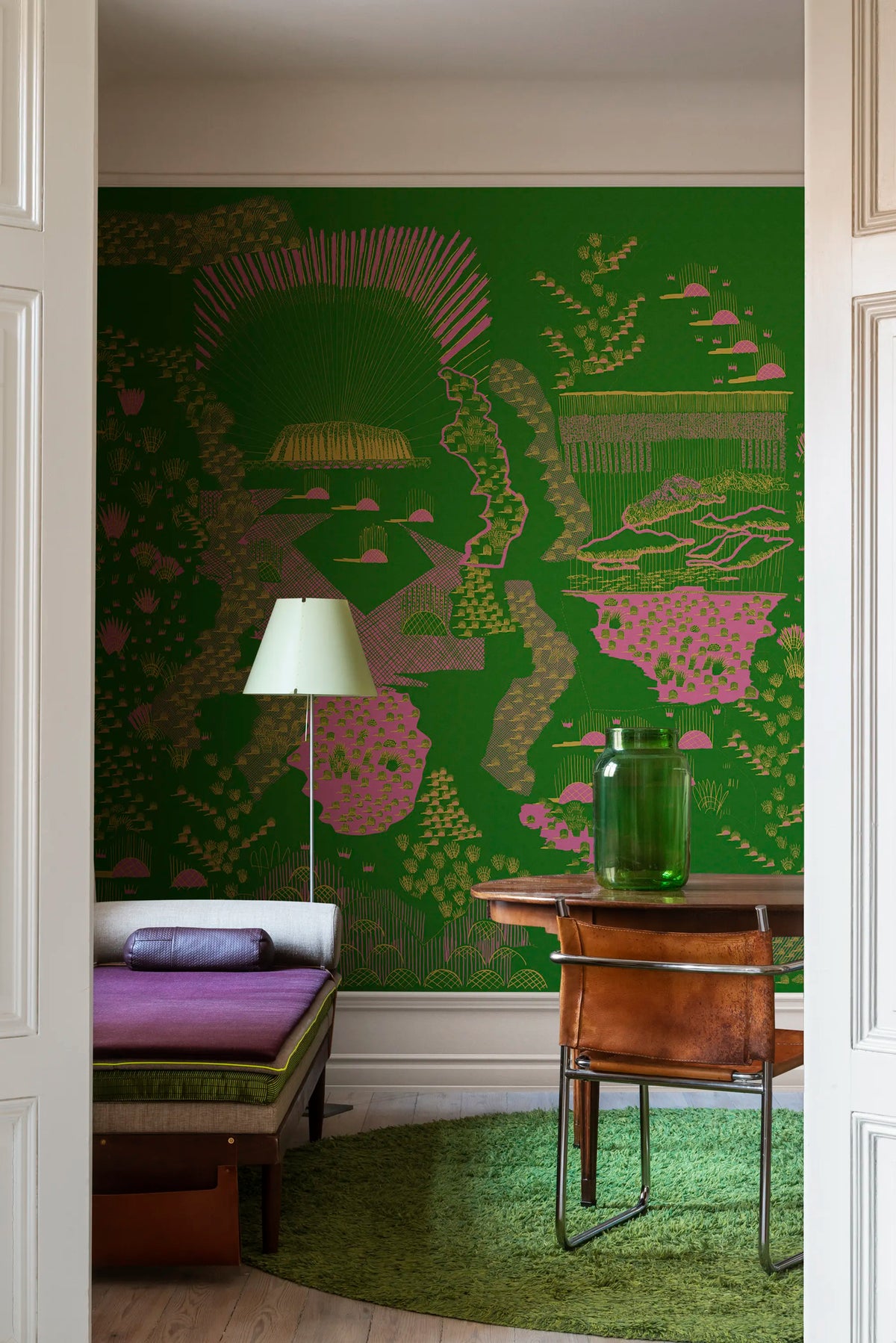 Ayers Rock, Grass Mural Wallpaper - room preview 02