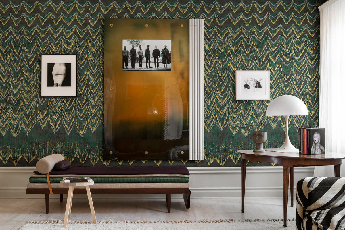 Fringed Follies, Safari Mural Wallpaper - room preview 02