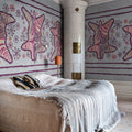 Zebra Skin, Candy Mural Wallpaper - room preview 02