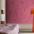 Manhattan, Hot Pink Mural Wallpaper - room preview 02