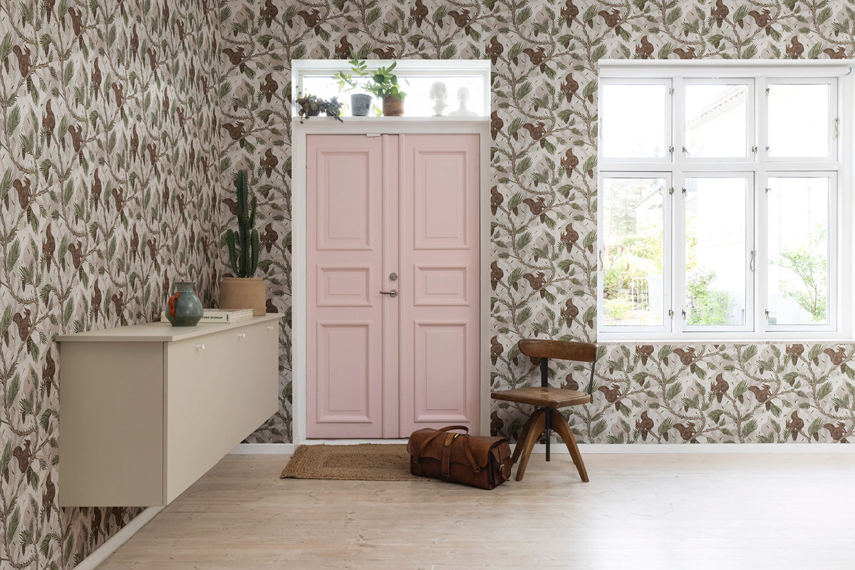 Squirrel Mountain, Sand Mural Wallpaper - room preview 02