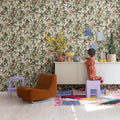 Peach Valley, Sand Mural Wallpaper - room preview 02