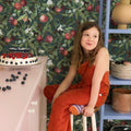 Peach Valley, Summer Mural Wallpaper - room preview 02