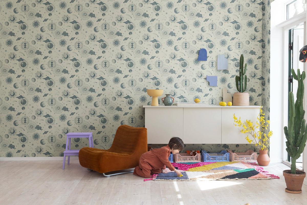 Planetarium, Sand Mural Wallpaper - room preview 02