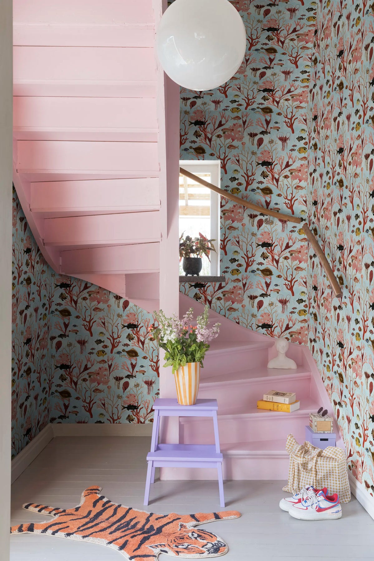 Aquarium, Mint Mural Wallpaper - room preview 02