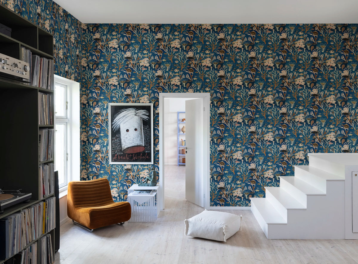 Aquarium, Ocean Mural Wallpaper - room preview 02