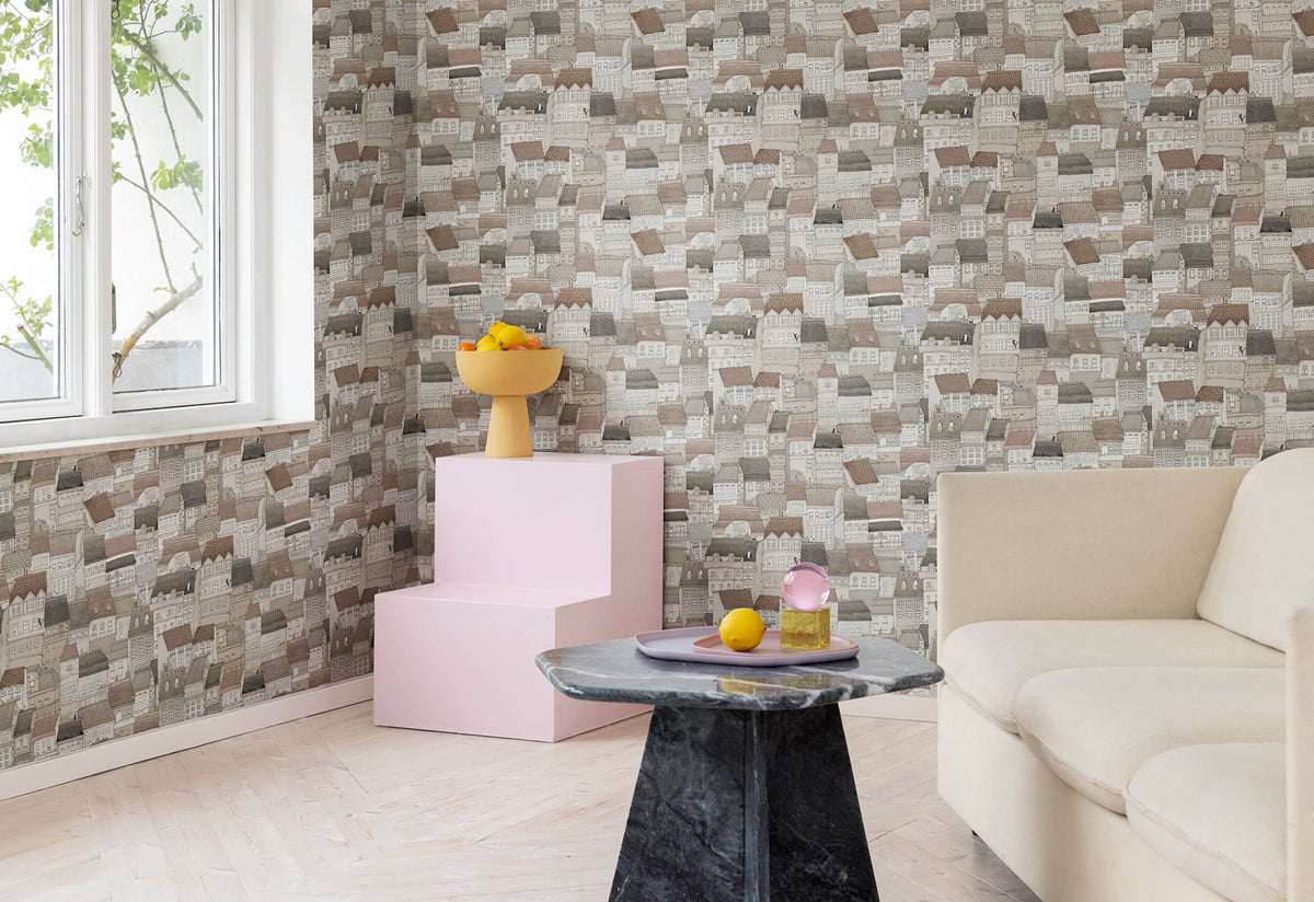 Dream Town, Sand Mural Wallpaper - room preview 02