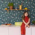 Pixie Shore, Night Mural Wallpaper - room preview 02