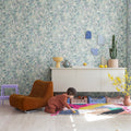 Poppy Meadow, Sky Mural Wallpaper - room preview 02