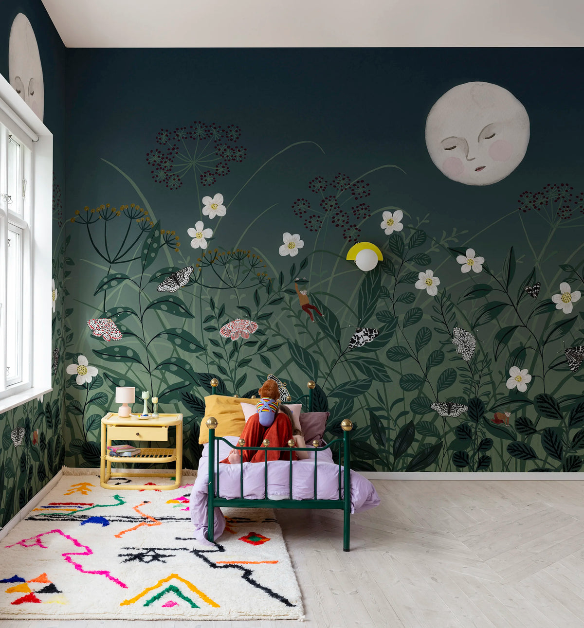 Pixie, Night Mural Wallpaper - room preview 02