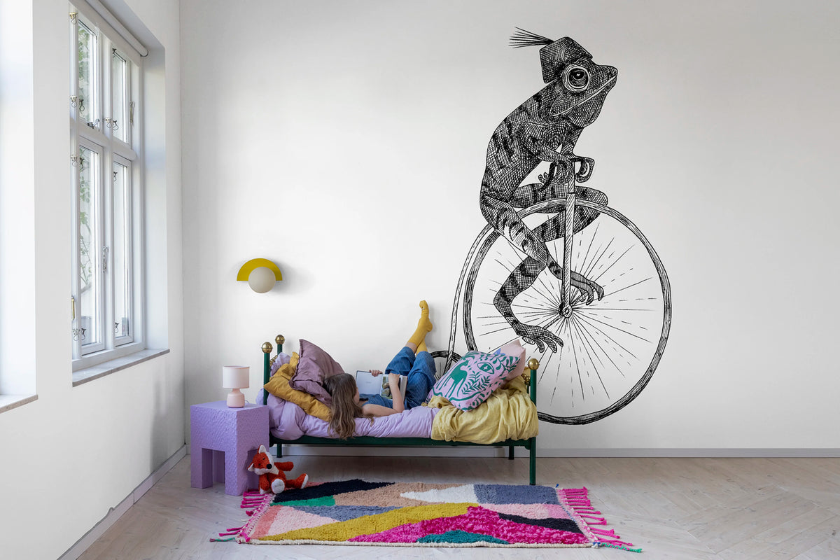 Circus Animal, Franky Mural Wallpaper - room preview 02