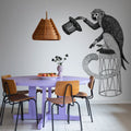 Circus Animal, Mr Monkey Mural Wallpaper - room preview 02