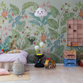 Strawberry Field, Summer Mural Wallpaper - room preview 02